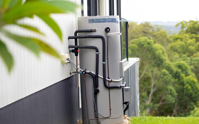 Installing Hot Water Unit